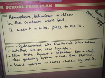 Norwich schools help shape plan for better school food