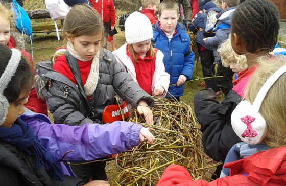 Ashton Vale Primary School visit Fernhill Farm